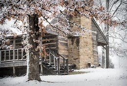 Winter Adamson Cabin